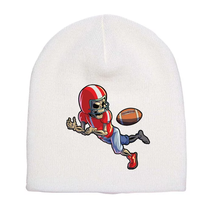 Football Halloween Boy Skeleton Halloween Short Acrylic Beanie