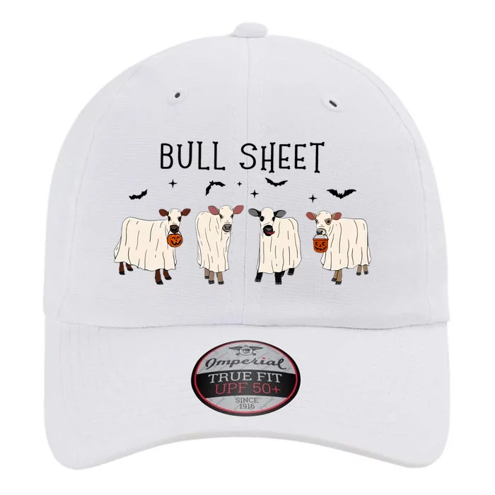 Funny Halloween Boo Ghost Cow Costume Bull Sheet Cow Lover Gift The Original Performance Cap