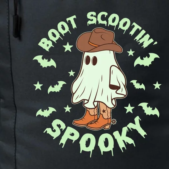 Funny Halloween Boot Scootin Spooky Cowboy Ghost Daily Commute Backpack