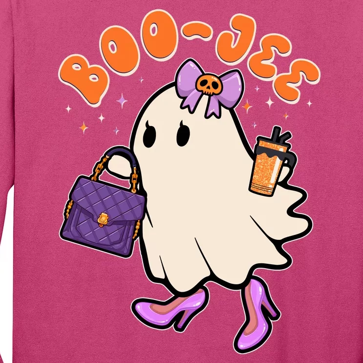 Funny Halloween BooJee Bougie Ghost Girl Long Sleeve Shirt