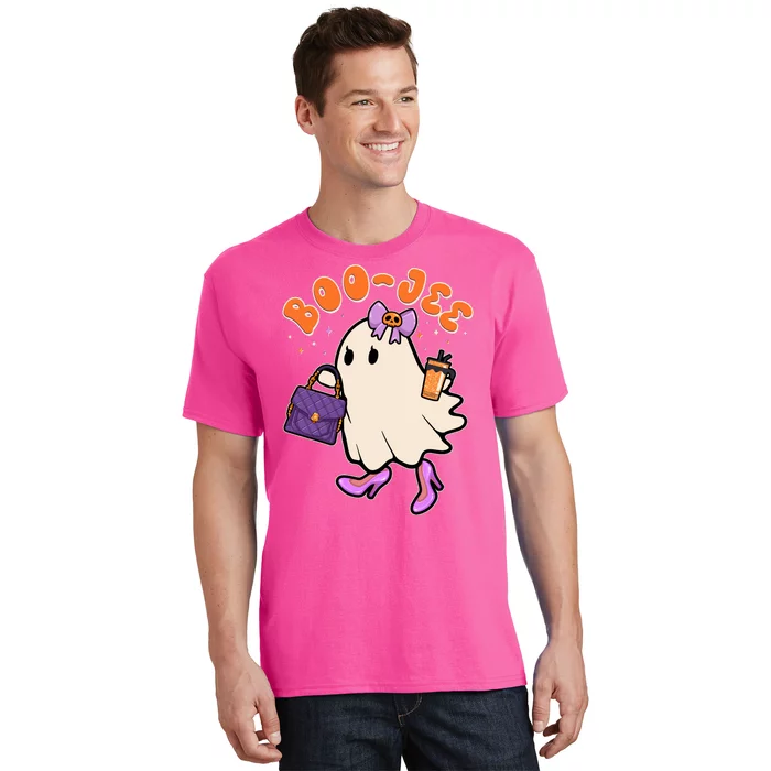 Funny Halloween BooJee Bougie Ghost Girl T-Shirt