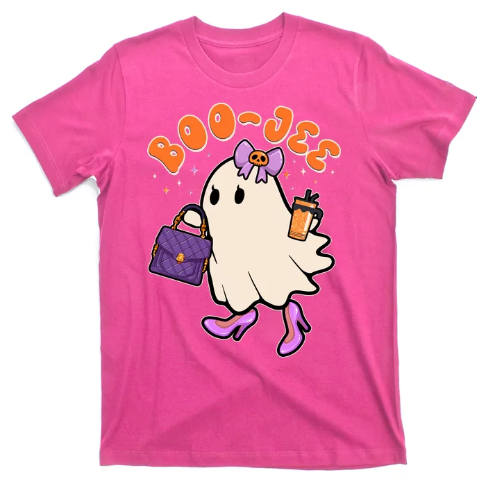 Funny Halloween BooJee Bougie Ghost Girl T-Shirt