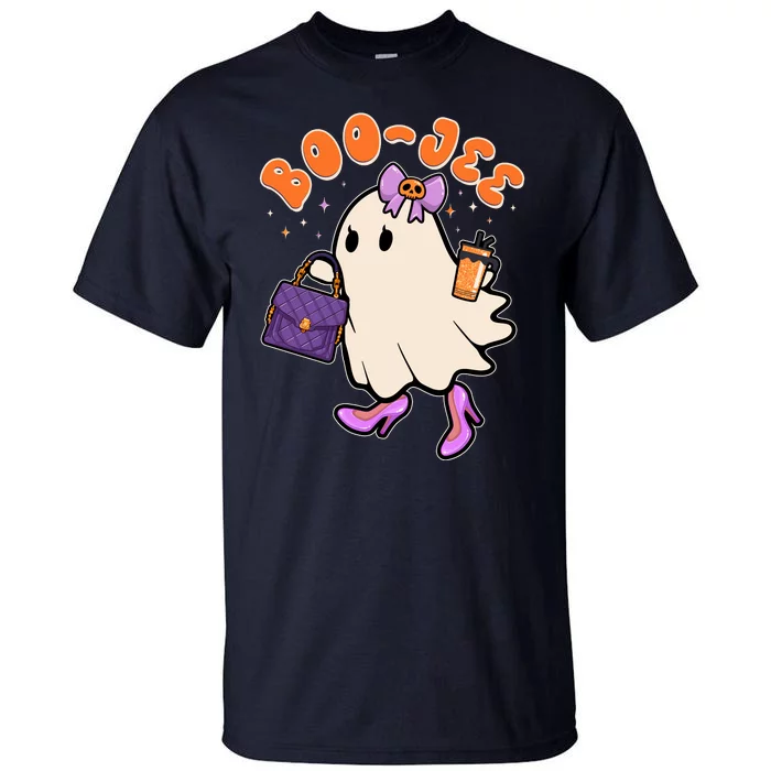 Funny Halloween BooJee Bougie Ghost Girl Tall T-Shirt