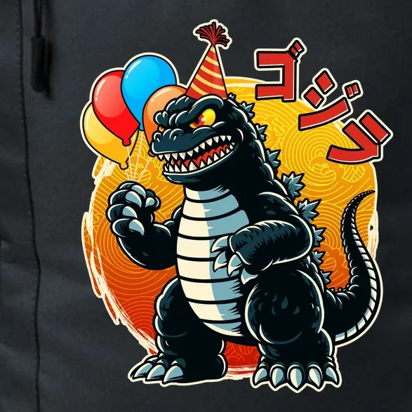 Funny Happy Birthday Japanese Kaiju Monster Daily Commute Backpack