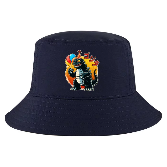 Funny Happy Birthday Japanese Kaiju Monster Cool Comfort Performance Bucket Hat