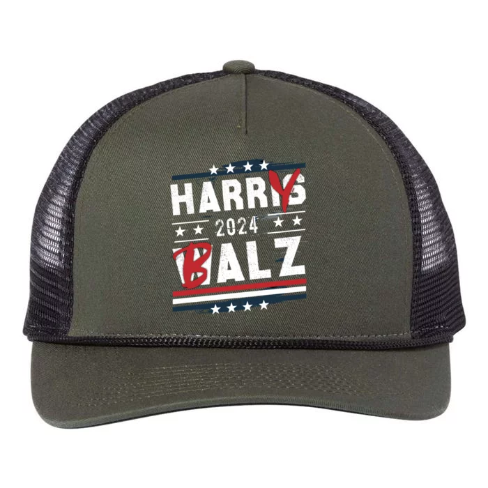 Funny Harry Balz Gift Retro Rope Trucker Hat Cap