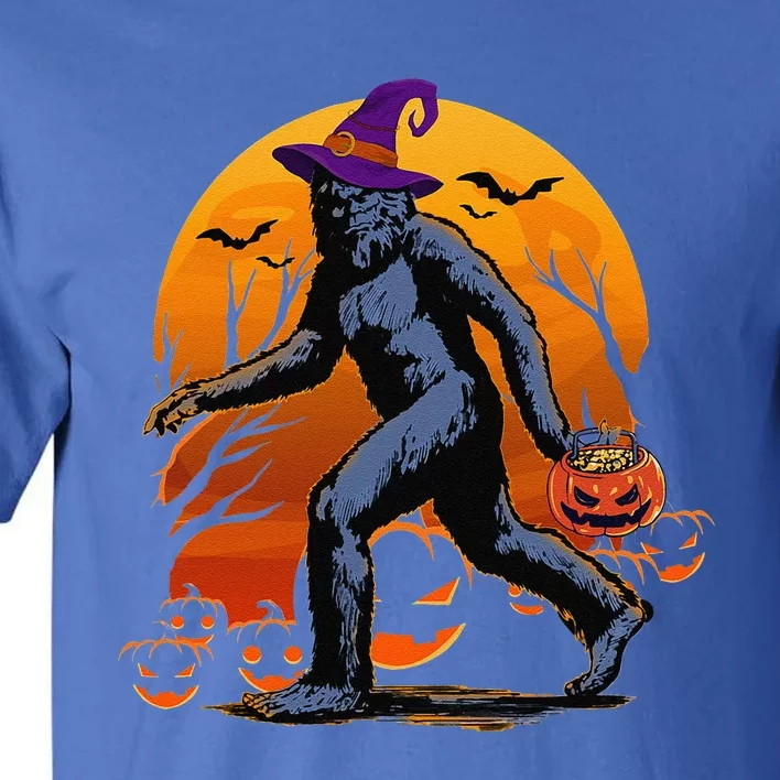 Funny Halloween Bigfoot Sasquatch Halloween Costume Style Tall T-Shirt