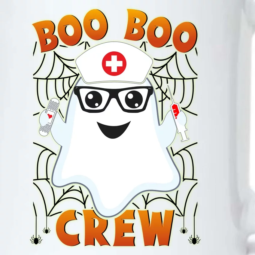 Funny Halloween Boo Boo Crew Ghost Nurse Black Color Changing Mug