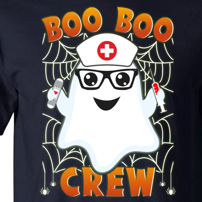 Funny Halloween Boo Boo Crew Ghost Nurse Tall T-Shirt