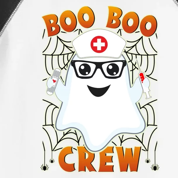 Funny Halloween Boo Boo Crew Ghost Nurse Toddler Fine Jersey T-Shirt