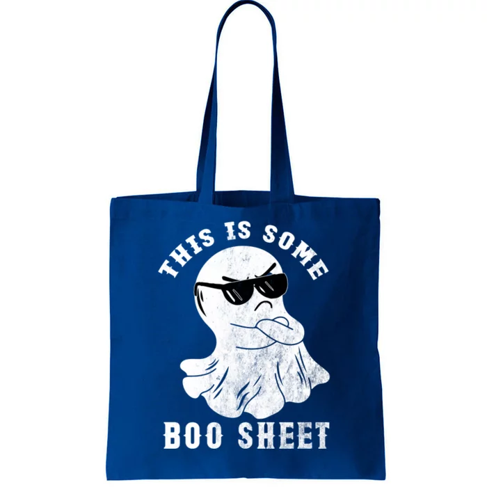 Funny Halloween Boo Ghost Costume This Is Some Boo Sheet Gift Tote Bag