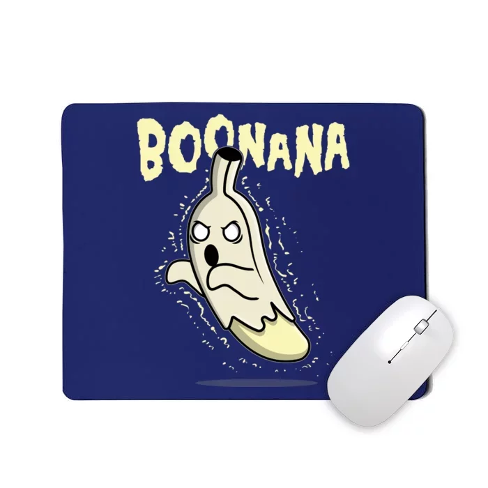 Funny Halloween Boonana Ghost Banana Mousepad