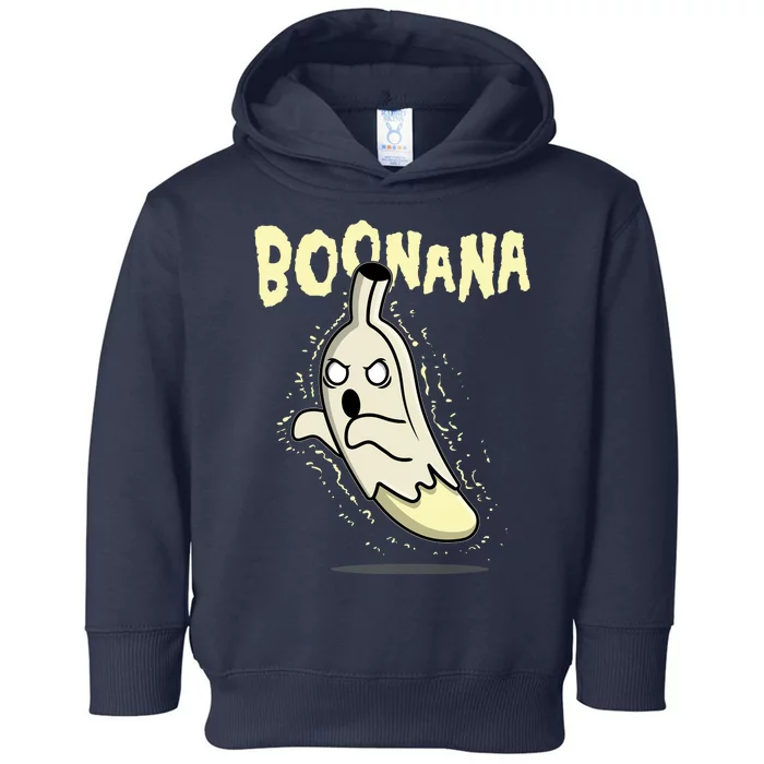 Funny Halloween Boonana Ghost Banana Toddler Hoodie