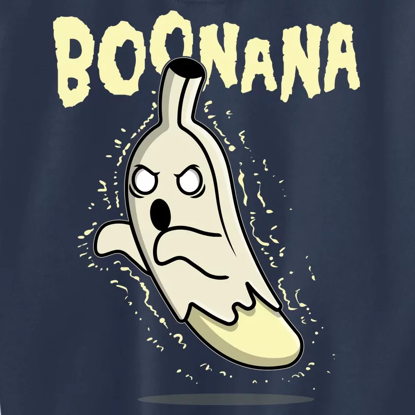 Funny Halloween Boonana Ghost Banana Kids Sweatshirt