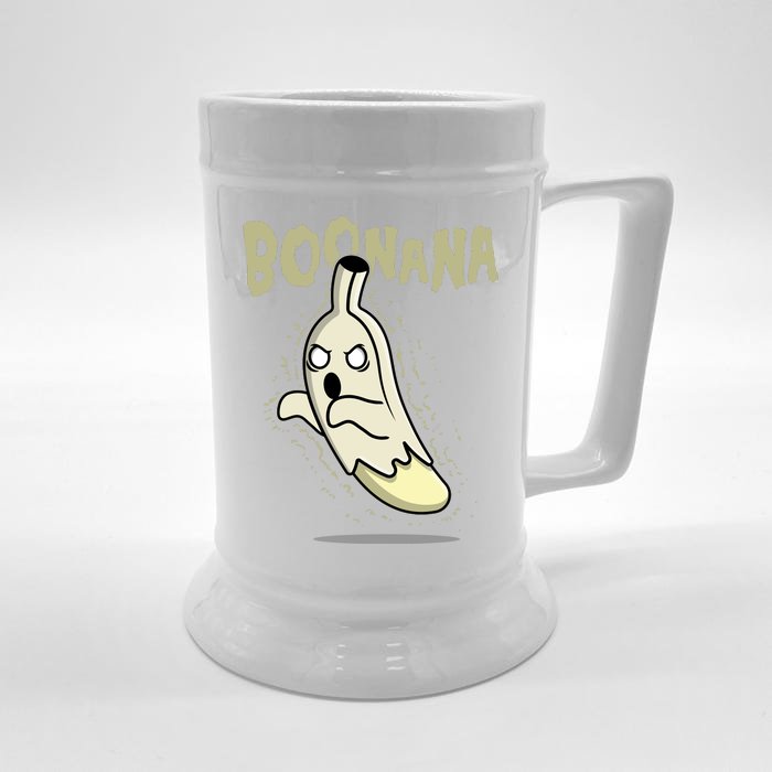 Funny Halloween Boonana Ghost Banana Front & Back Beer Stein