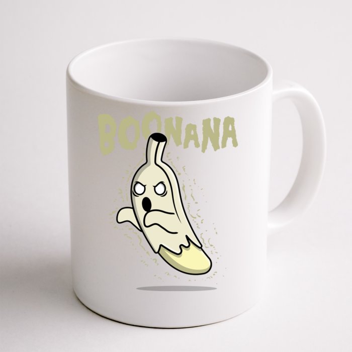 Funny Halloween Boonana Ghost Banana Front & Back Coffee Mug