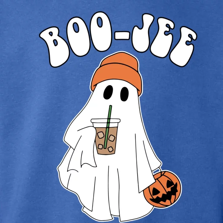 Funny Halloween Boo Jee Ghost Ing Coffee Meaningful Gift Toddler Hoodie