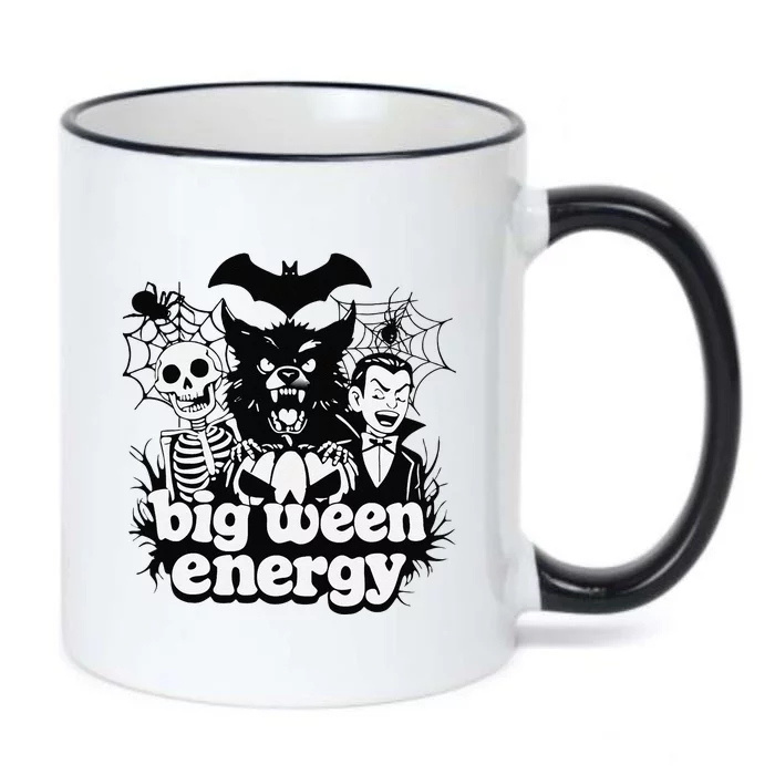 Funny Halloween Big Ween Energy Black Color Changing Mug