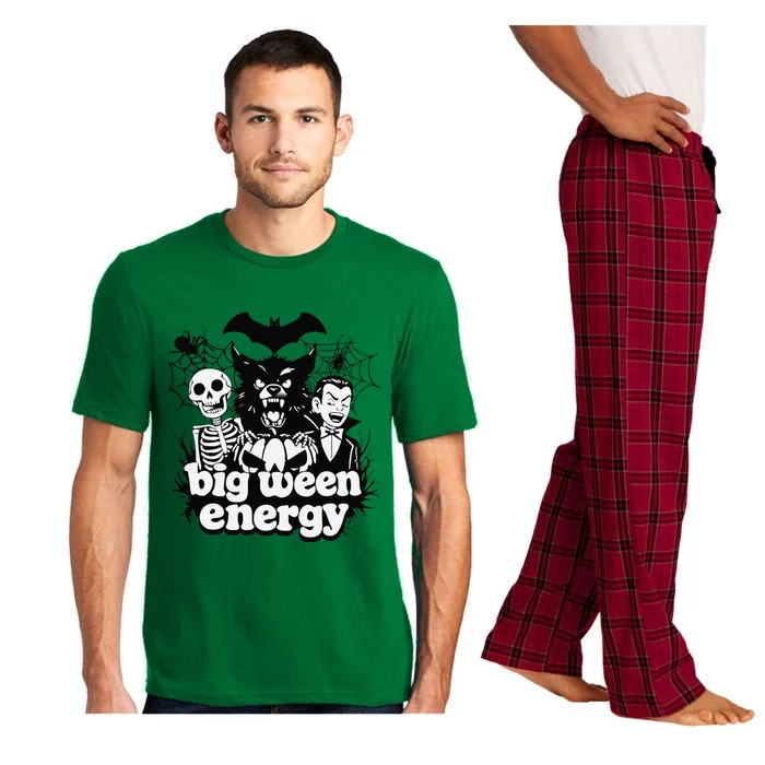 Funny Halloween Big Ween Energy Pajama Set