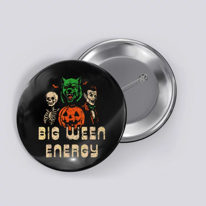 Funny Halloween Big Ween Energy Button