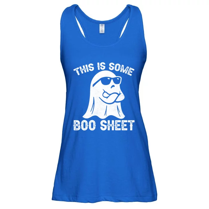 Funny Halloween Boo Ghost Costume This Is Some Boo Sheet Cool Gift Ladies Essential Flowy Tank