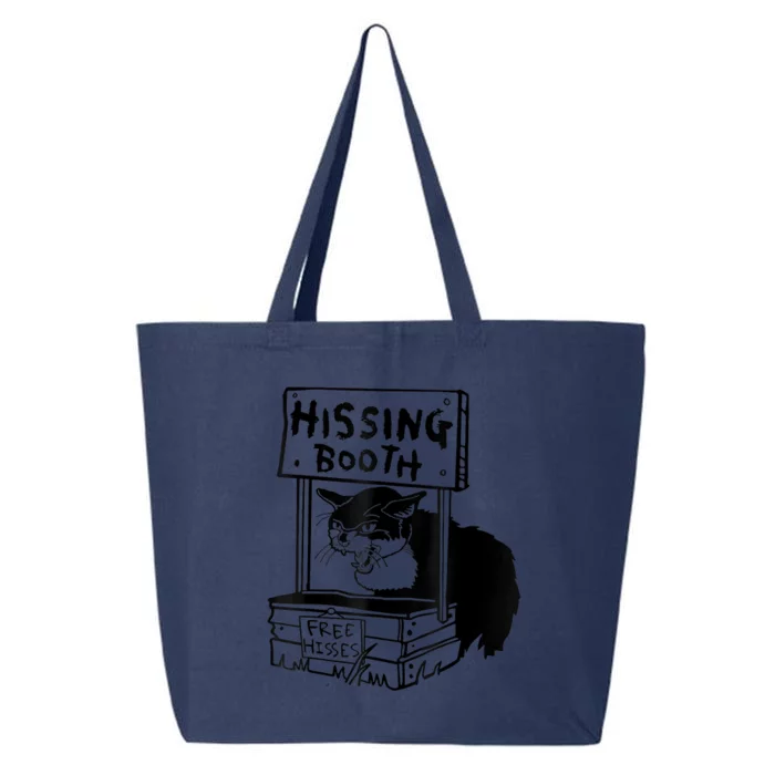 Funny Hissing Booth Kitten Kitty Cat Furmom Furdad 25L Jumbo Tote