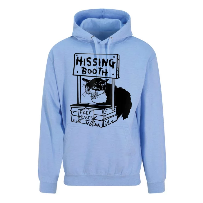 Funny Hissing Booth Kitten Kitty Cat Furmom Furdad Unisex Surf Hoodie