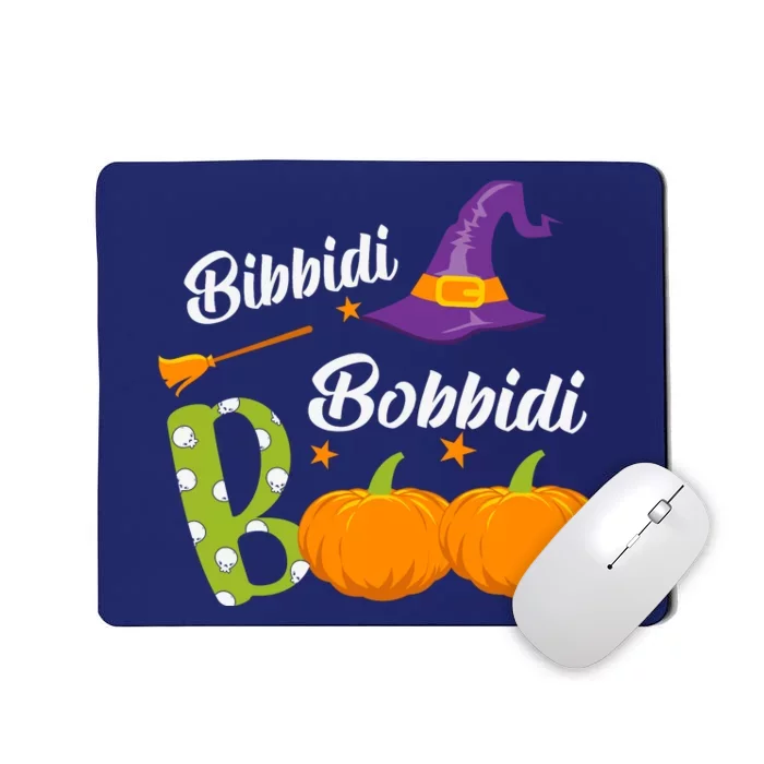 Funny Halloween Bibbidi Bobbidi Boo Halloween Day Mousepad