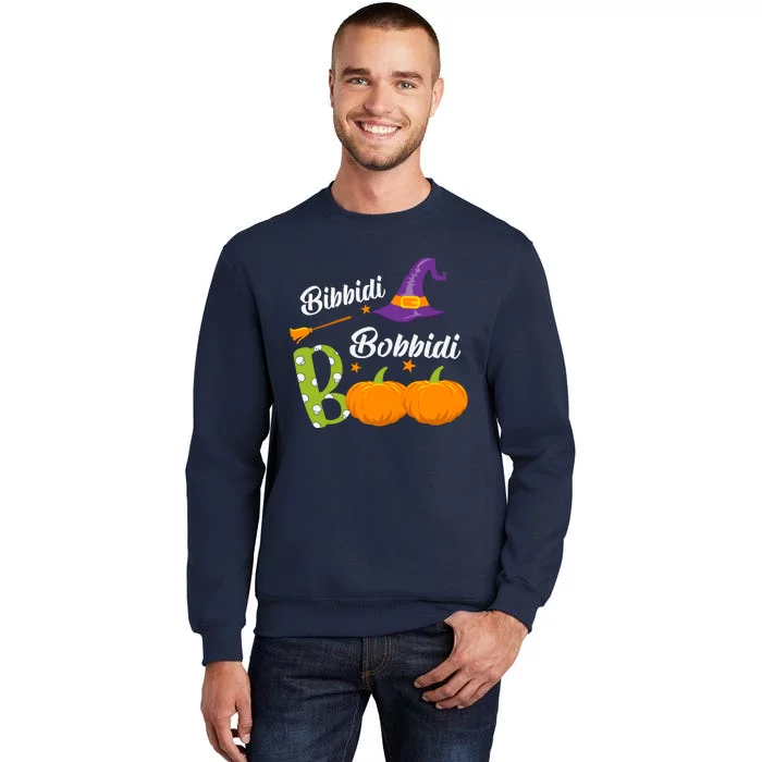 Funny Halloween Bibbidi Bobbidi Boo Halloween Day Tall Sweatshirt