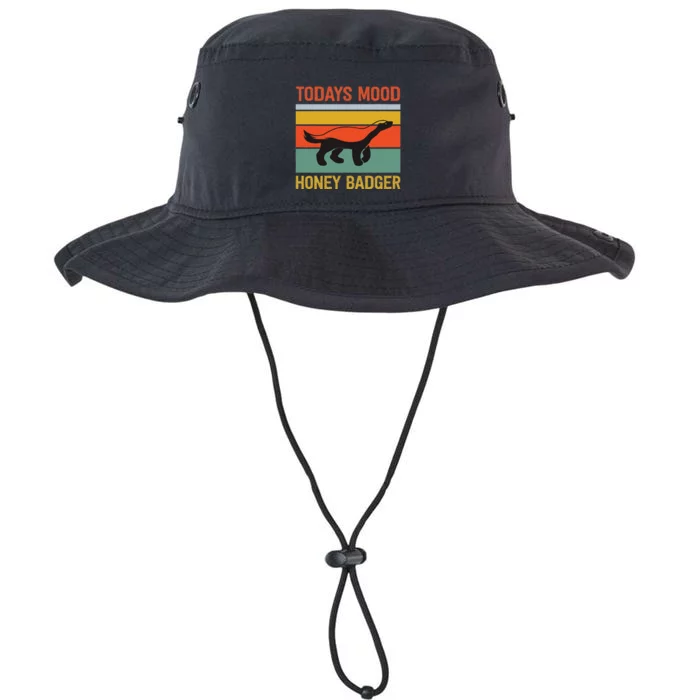 Funny Honey Badger Todays Mood Honey Badger Legacy Cool Fit Booney Bucket Hat