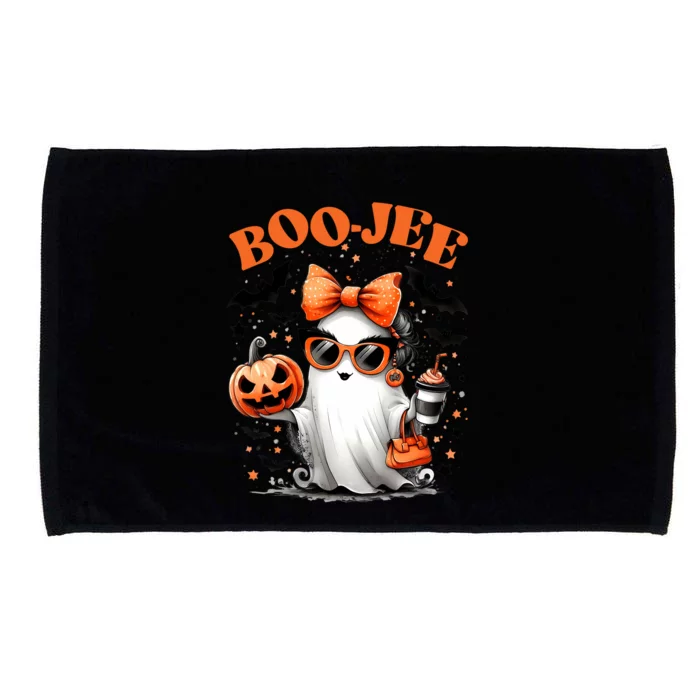 Funny Halloween Boojee Cute Ghost Microfiber Hand Towel