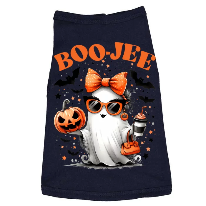 Funny Halloween Boojee Cute Ghost Doggie Tank