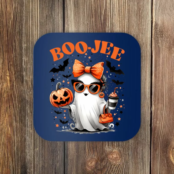 Funny Halloween Boojee Cute Ghost Coaster