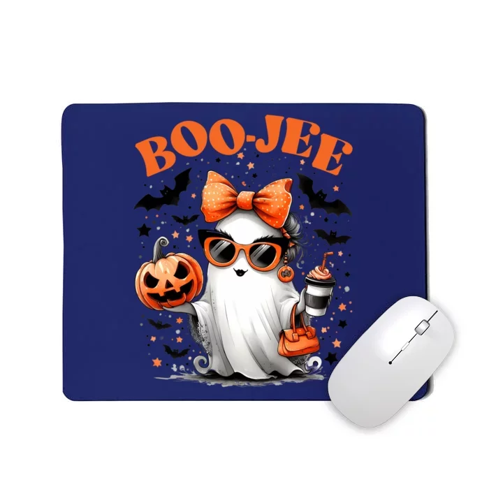 Funny Halloween Boojee Cute Ghost Mousepad