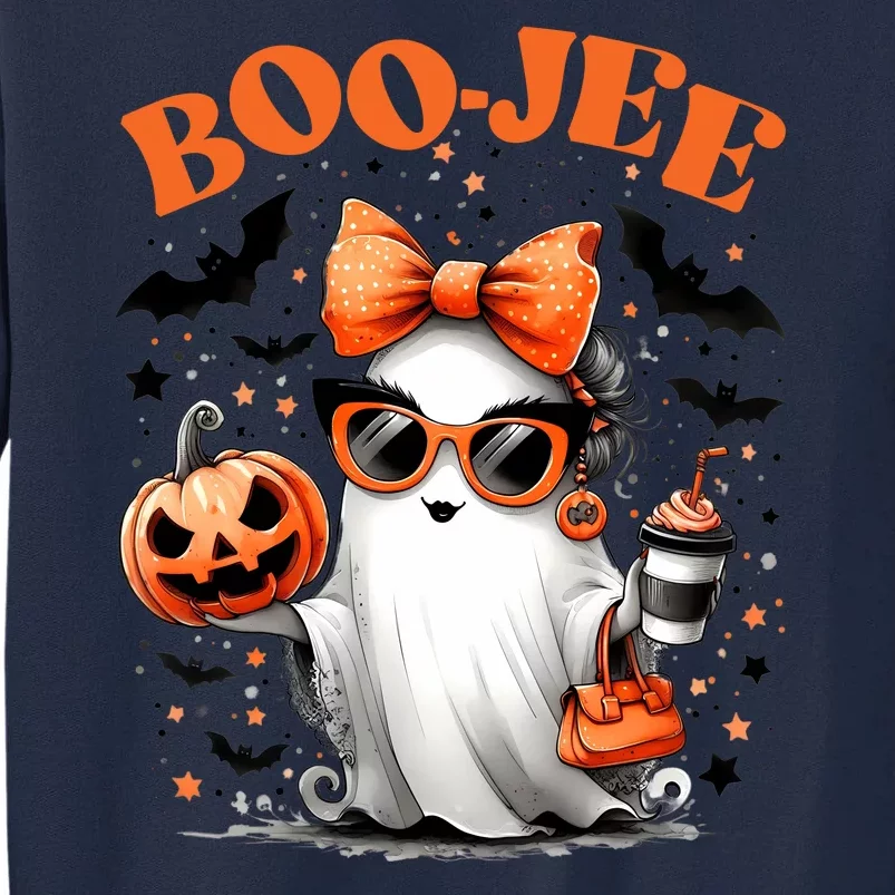 Funny Halloween Boojee Cute Ghost Tall Sweatshirt