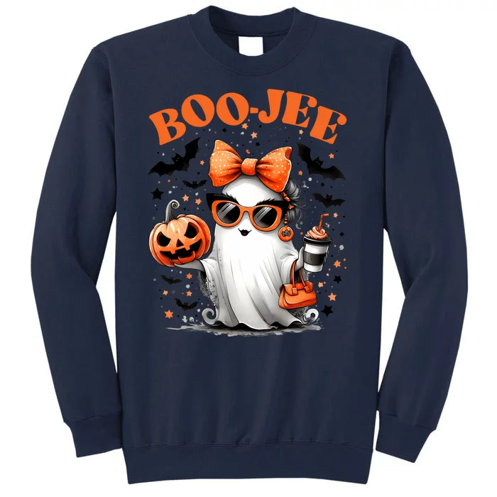 Funny Halloween Boojee Cute Ghost Tall Sweatshirt