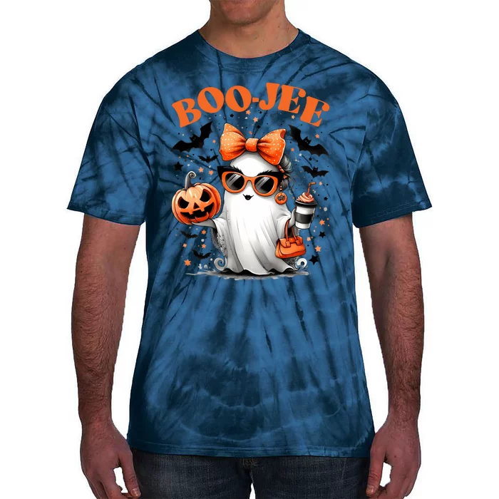 Funny Halloween Boojee Cute Ghost Tie-Dye T-Shirt