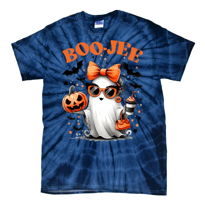 Funny Halloween Boojee Cute Ghost Tie-Dye T-Shirt