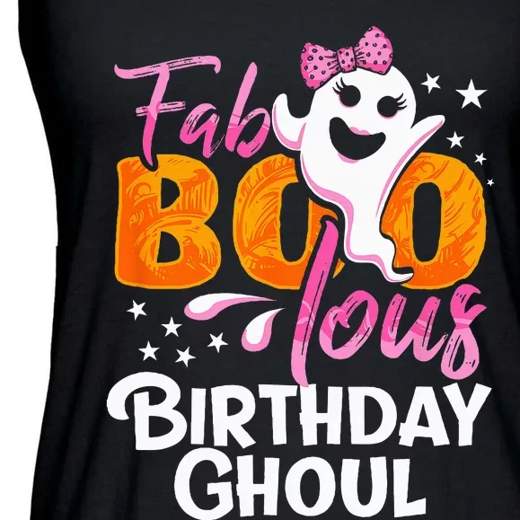 FabBOOlous Halloween Birthday Ghoul Ladies Essential Flowy Tank