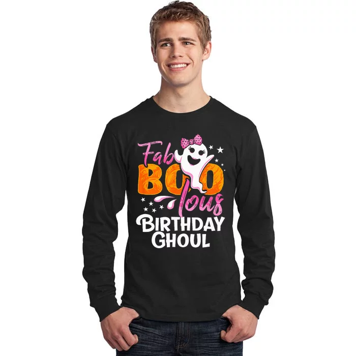 FabBOOlous Halloween Birthday Ghoul Tall Long Sleeve T-Shirt