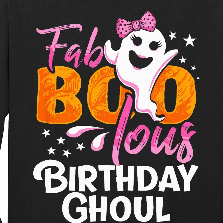 FabBOOlous Halloween Birthday Ghoul Tall Long Sleeve T-Shirt