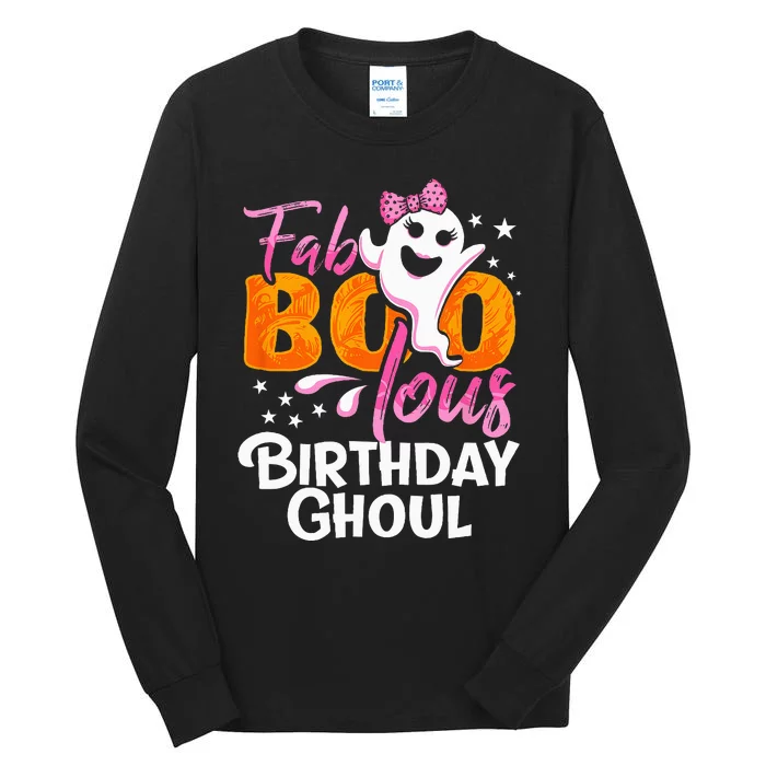 FabBOOlous Halloween Birthday Ghoul Tall Long Sleeve T-Shirt