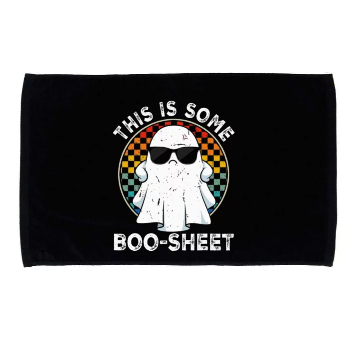 Funny Halloween Boo Ghost Costume This Is Some Boo Sheet Microfiber Hand Towel