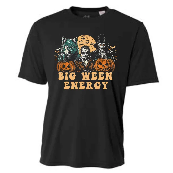 Funny Halloween Big Ween Energy Cooling Performance Crew T-Shirt