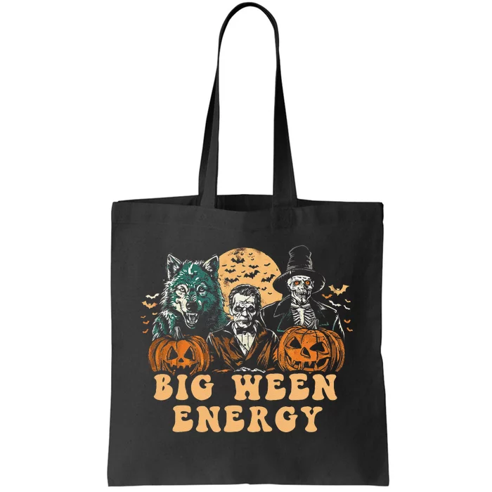 Funny Halloween Big Ween Energy Tote Bag