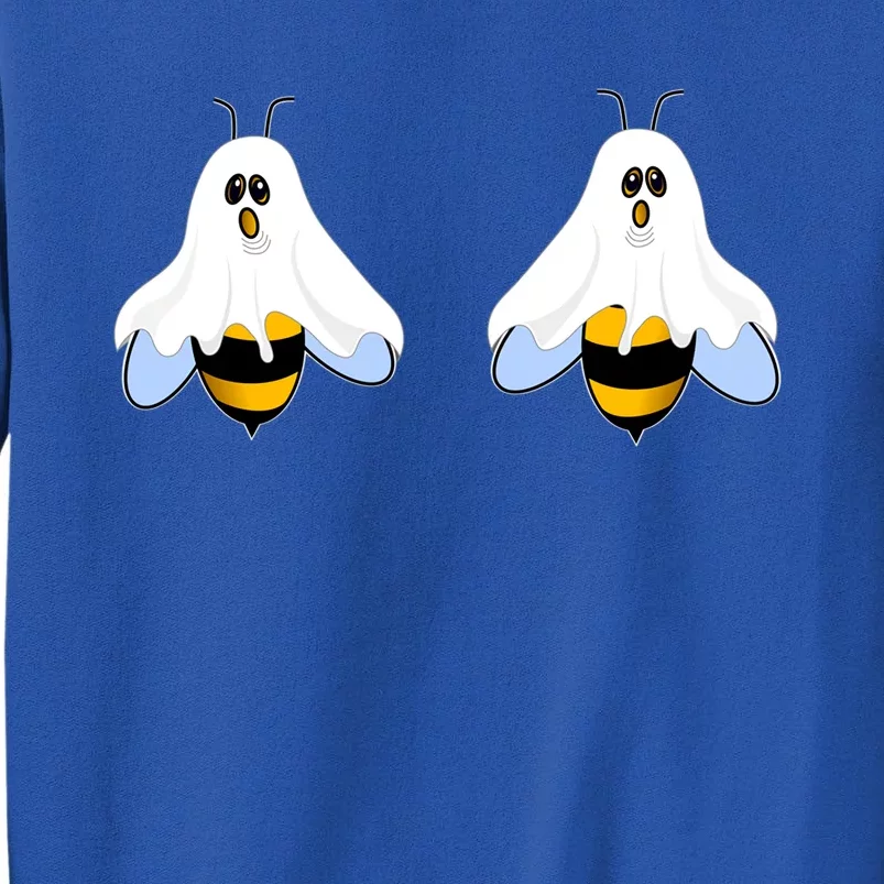 Funny Halloween Boo Bees Ladies Gift Sweatshirt