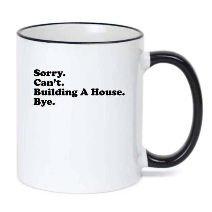 Funny Home Builder Carpenter Contractor Construction Gift Funny Gift Black Color Changing Mug