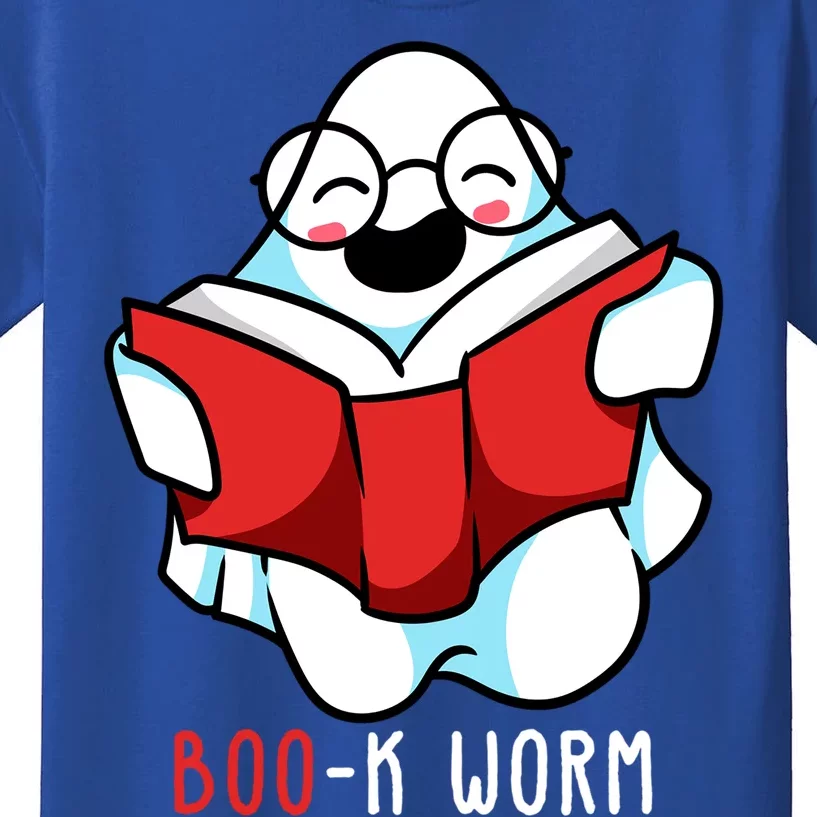 Funny Halloween Book Reader Ghost Reading A Book Great Gift Kids T-Shirt