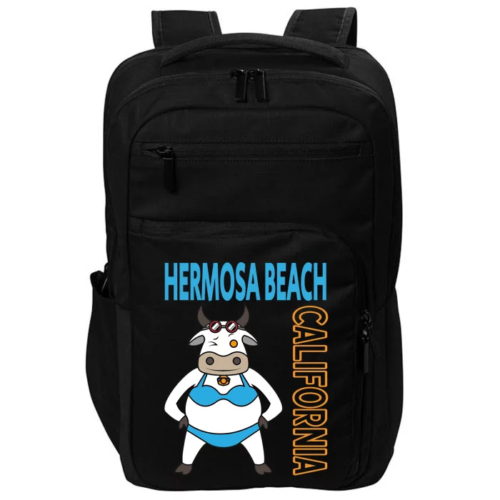 Funny Hermosa Beach Vacation Family Trip Meaningful Gift Impact Tech Backpack