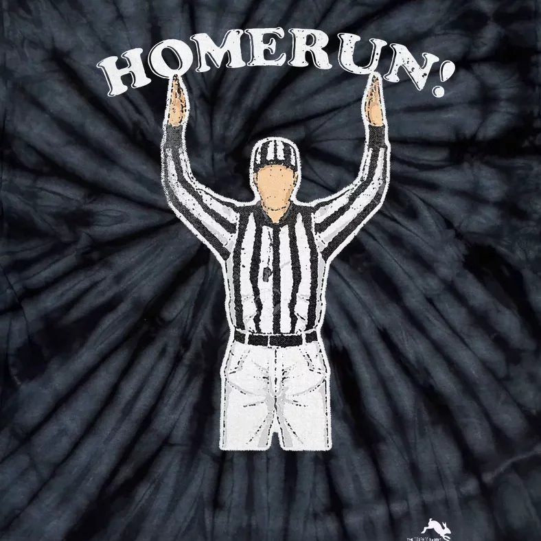 Funny Homerun Baseball Football Tie-Dye T-Shirt